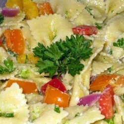 Pasta Salad With Green Onion Dressing