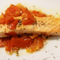 Italian Style Baked Salmon