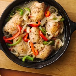 Savory Chicken With Peppers
