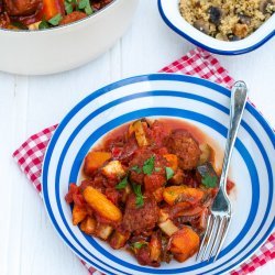 Moroccan Meatball Stew