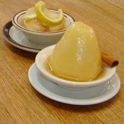 Compota De Peras (Pear Compote)