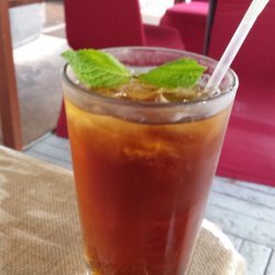 Minted Iced Tea With Orange-Blossom Water