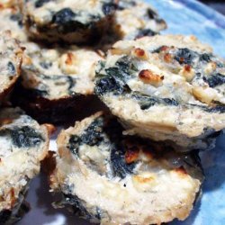 Mini Spinach and Cottage Cheese Pies