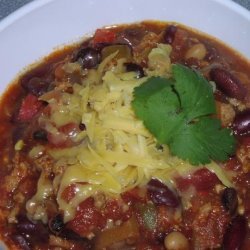 Not Your Typical Chili...  Hot & Healthy!