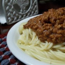  leftovers  Spaghetti Sauce