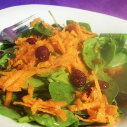Spinach and Carrot Salad