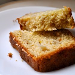 Pear and Ginger Quick Bread