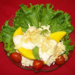 Papaya & Avocado Chicken Salad from Barbados