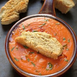 Creamy Tomato-Tarragon Soup