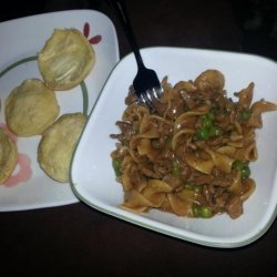 Noodles and Beef