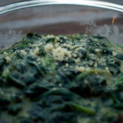 Low Fat Creamed Spinach
