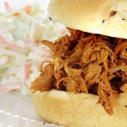 Pulled Chicken and Slaw Sliders