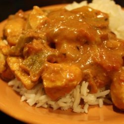 African Peanut and Ginger Chicken