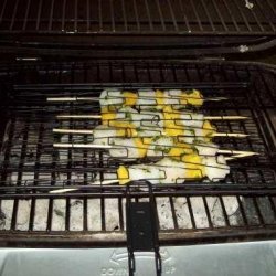 Scallop and Pineapple Kabobs