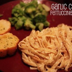 Garlic Chicken and Fettuccine