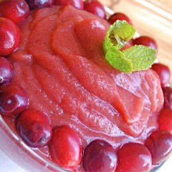Cranberry Sauce (Raw Food)