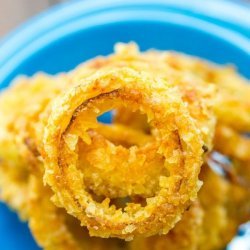 Oven Fried Onion Rings