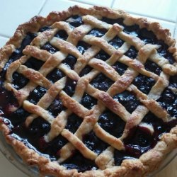 Simply Delicious Blueberry Pie