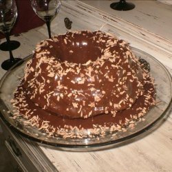 German Chocolate Cake With Milk Chocolate Ganache