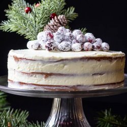 Gingerbread Cake With Cream Cheese Frosting