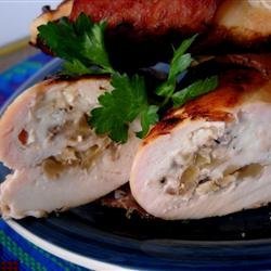 Chicken Walnut Cheese Wrapped in Bacon