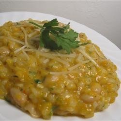 Risotto with Butternut Squash and White Beans