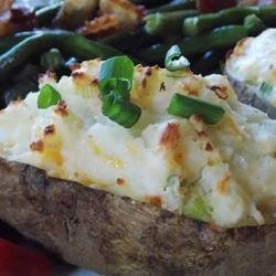 Healthier Ultimate Twice Baked Potatoes