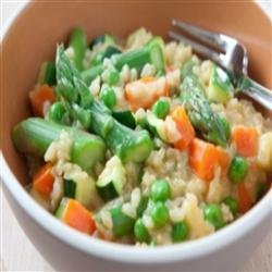 Brown Rice and Vegetable Risotto