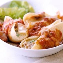 Cheese and Nut Stuffed Shells