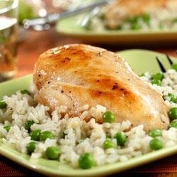 Chicken with Savory Herbed Rice
