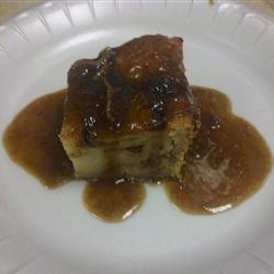 Berry Bread Pudding with Brown Sugar Sauce