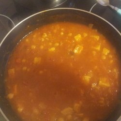 Quorn(TM) and Chickpea Curry