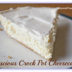 Crock Pot Cheesecake