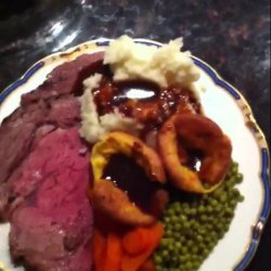 Traditional Roast Beef With Yorkshire Pudding