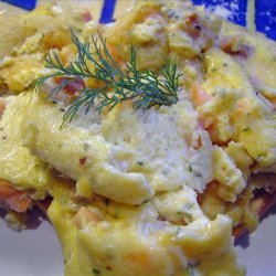 Smoked Salmon With Scrambled Eggs