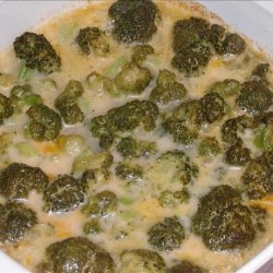 Broccoli With Seriously Cheesy Sauce