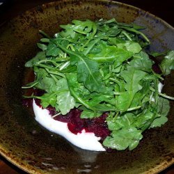 Warm Beet Salad With Goat Cheese