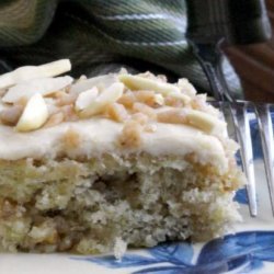 Banana Toffee Bars W/ Browned Butter Icing