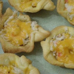Cheese and Crab Cups