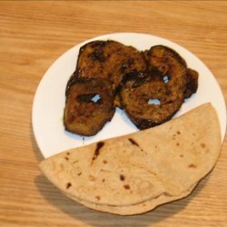 Spicy Eggplant Slices With Variation (Indian)