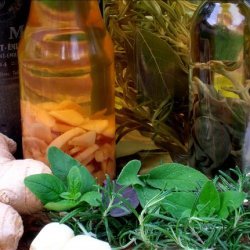 Herbal Vinegar with Garlic & Basil