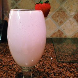 Banana Strawberry  Yogurt Smoothie