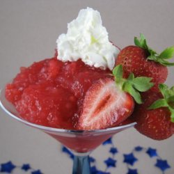 Norwegian Strawberry Tapioca Dessert
