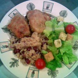 Chicken, Rice, and Grape Pilaf