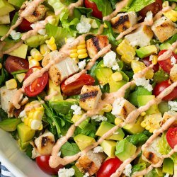 Grilled Chicken and Avocado Salad