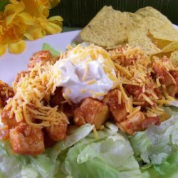 Easy Chicken Taco Salad for Two