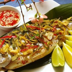 Gilthead Sea Bream With Scallions and Ginger
