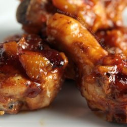 Sweet and Spicy Glazed Chicken Wings
