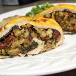 Spinach Stuffed Chicken Breasts for Two