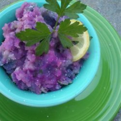 Purple Majesty Fork-Crushed Potatoes